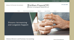 Desktop Screenshot of fairsharefinancial.com